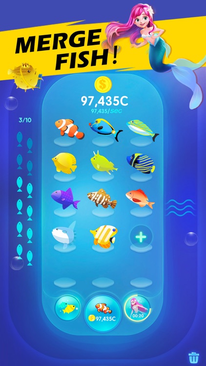 Fish Merge! Idle Game