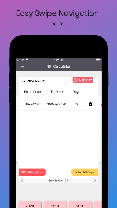 NRI Calculator (IND) screenshot 2