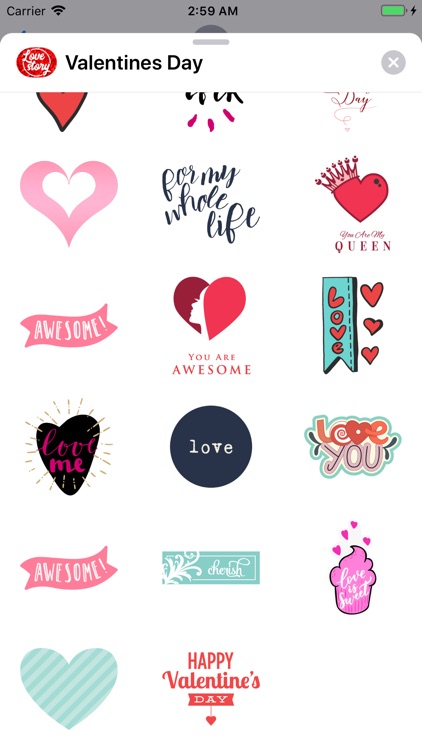 Happy Valentines Day Stickers screenshot-3