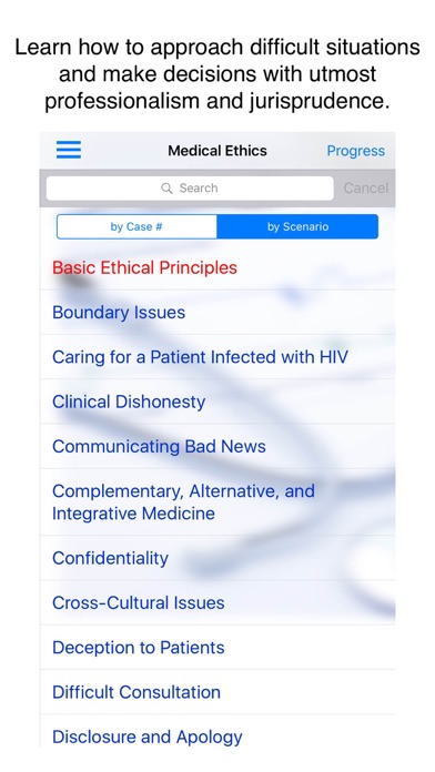 How to cancel & delete Case Files Medical Ethics. 1/e from iphone & ipad 1