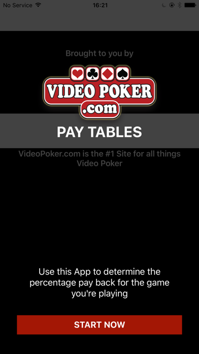 How to cancel & delete Video Poker Pay Tables from iphone & ipad 1