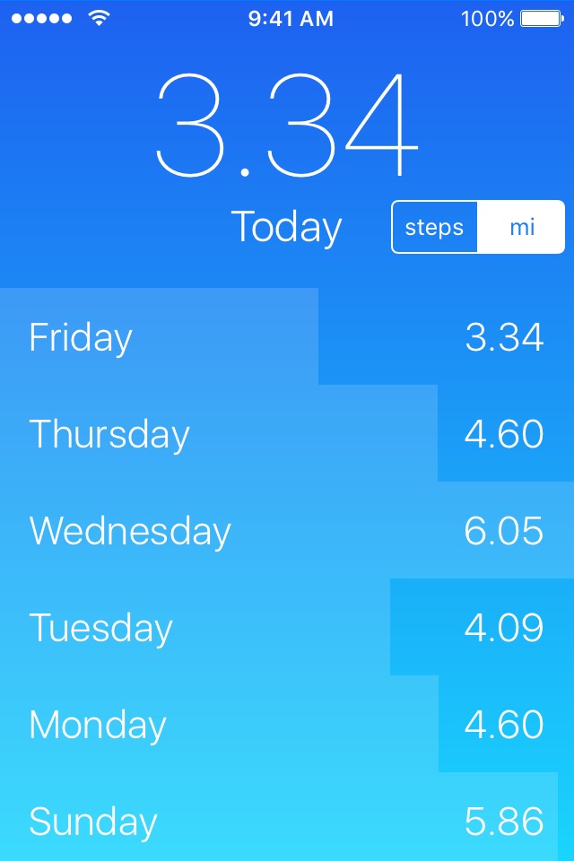 Steps: Step Counter, Pedometer screenshot 2