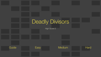 How to cancel & delete Deadly Divisors from iphone & ipad 1