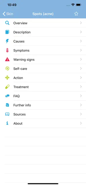 Screenshot 2 Student Health App iphone