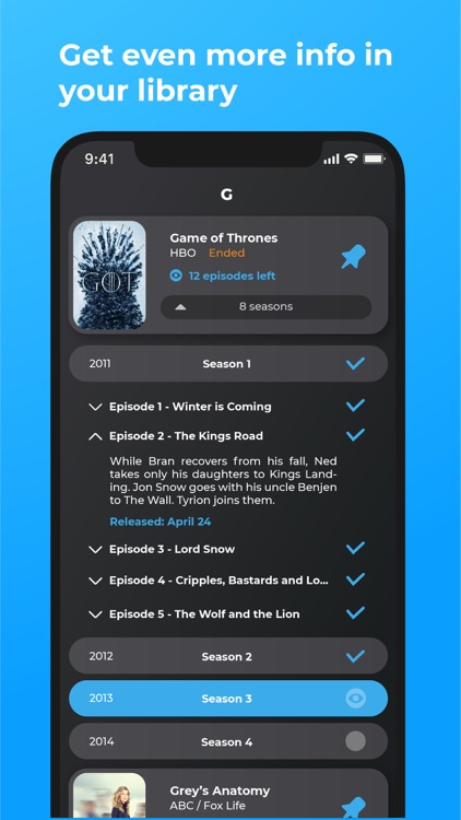 Watched - Track Your Shows screenshot-5