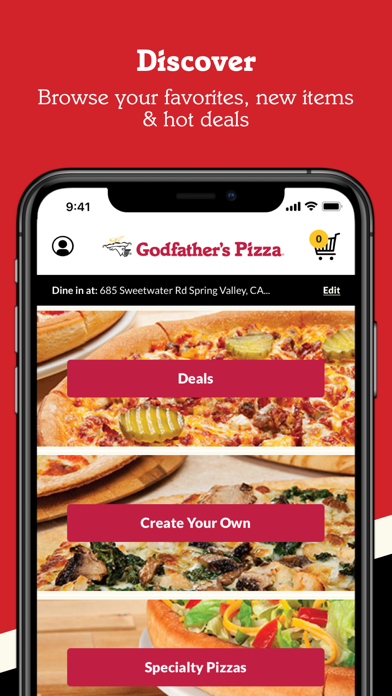 Godfather's Pizza screenshot 3