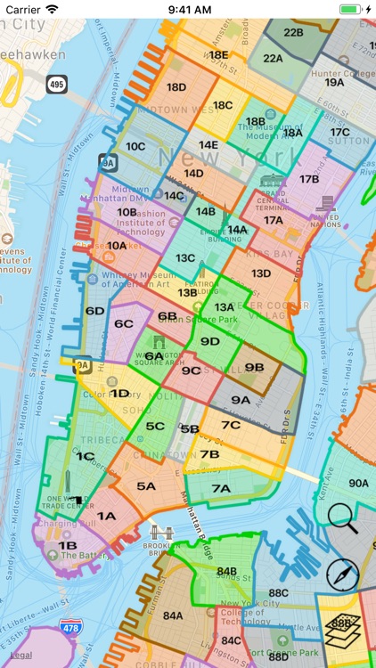 NYC Precinct Map by Paul Lamberti