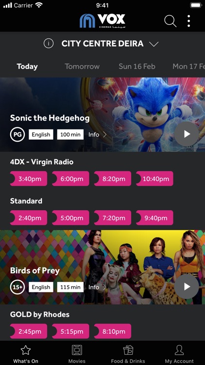 VOX Cinemas App screenshot-4