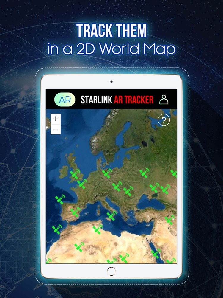 Starlink Satellite AR Tracker App for iPhone Free Download Starlink