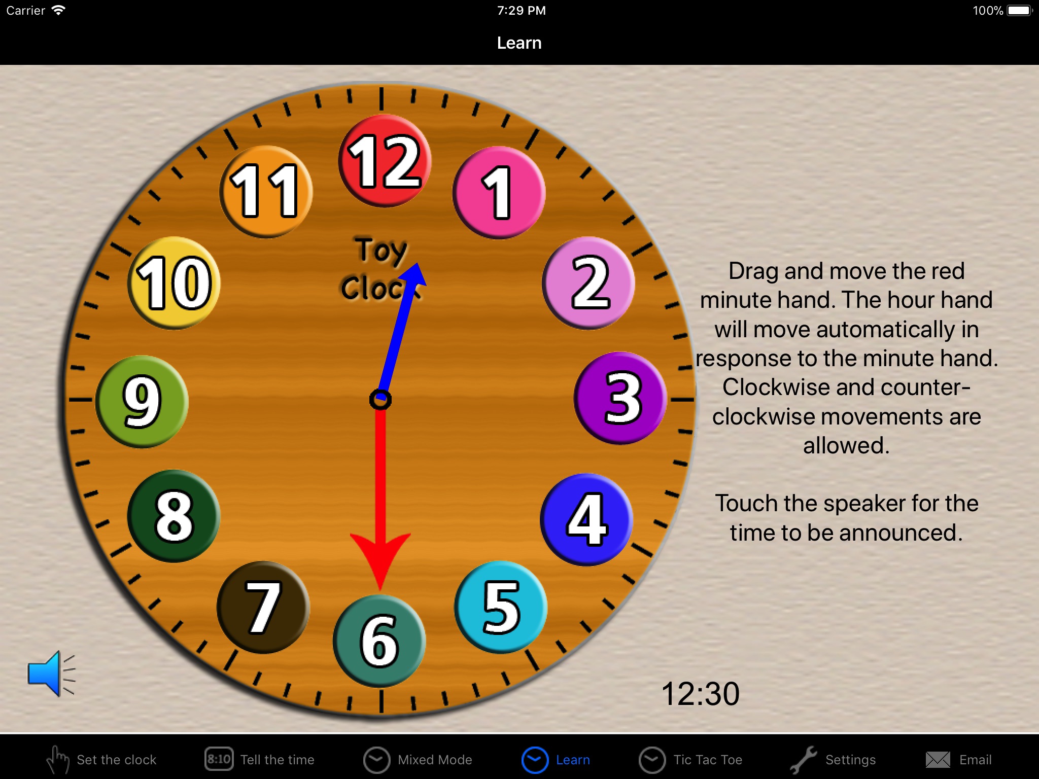 Toy Clock HD screenshot 4