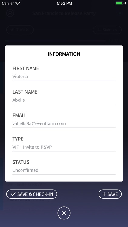 Event Check-In screenshot-3