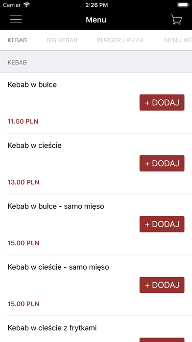 Nazar Kebab Żory screenshot 3