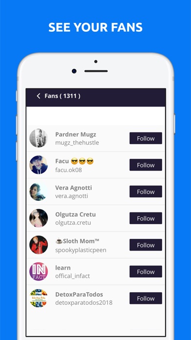 screenshots - instagram followers checkpoint required