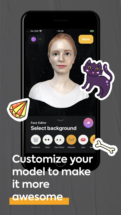 FaceHero 3D Stickers and Masks screenshot-4