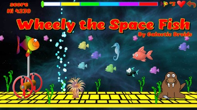 Wheely the Space Fish Pro Screenshot 1
