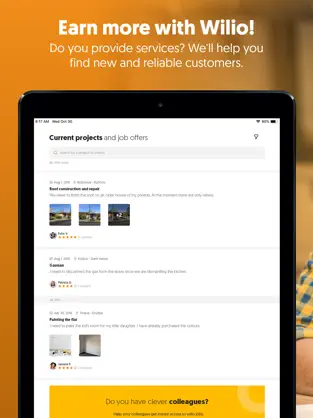 Captura 6 Wilio: Craftsmen & services iphone