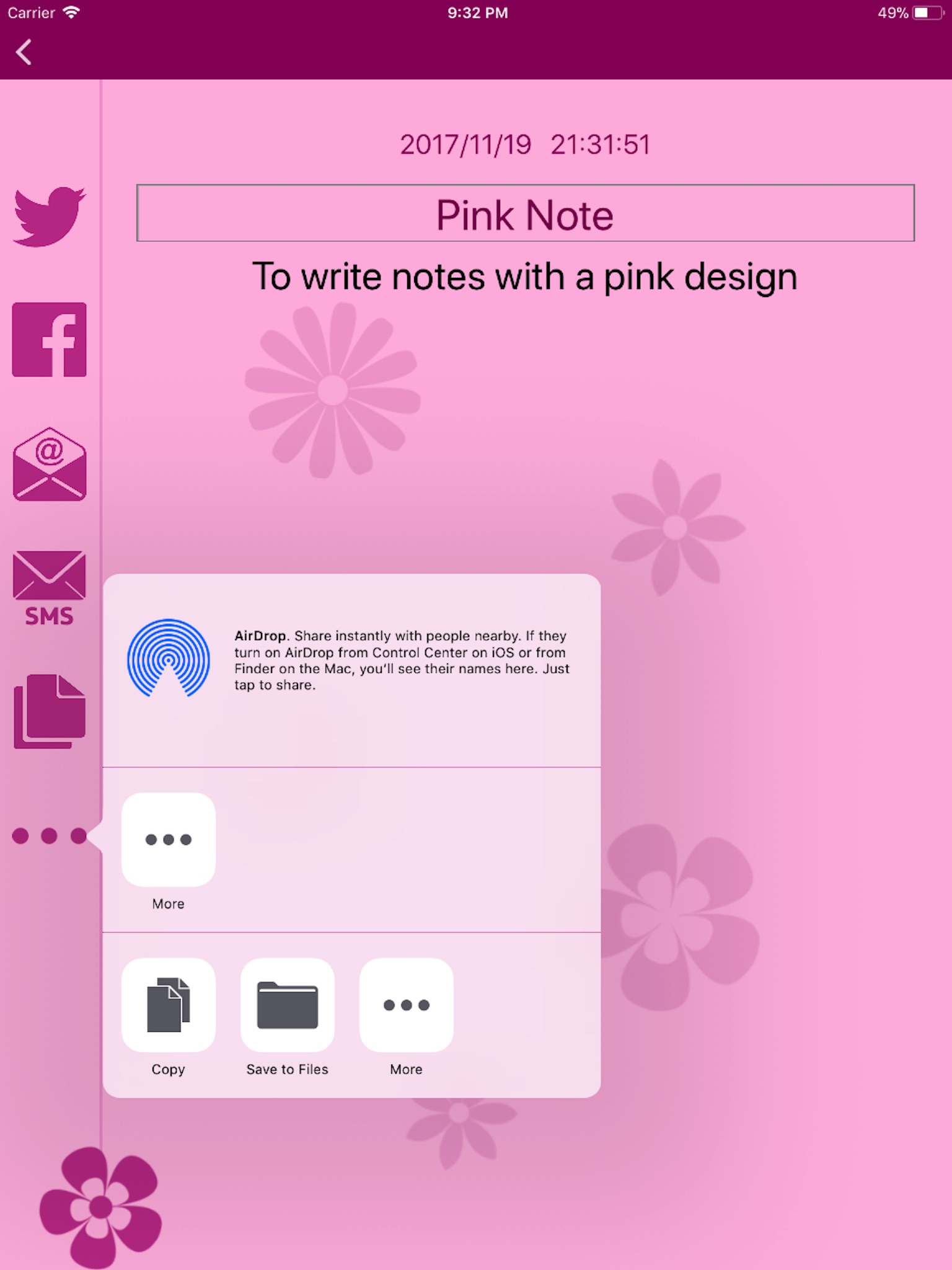 Pink Note - پينك نوت screenshot 4