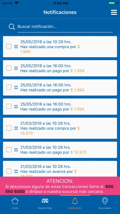 Tarjeta Hites screenshot-6