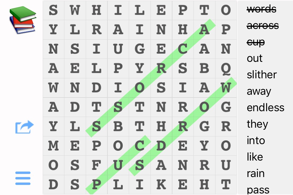 Find the words screenshot 2