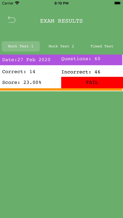 Banking examination screenshot-4