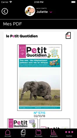 Game screenshot Le Petit Quotidien apk