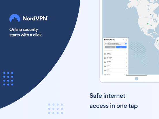 iPad Image of NordVPN: VPN Fast & Secure