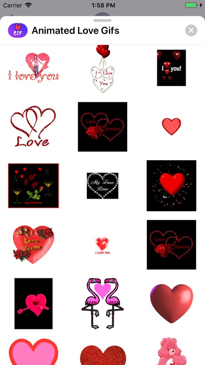 Love Stickers GIFs
