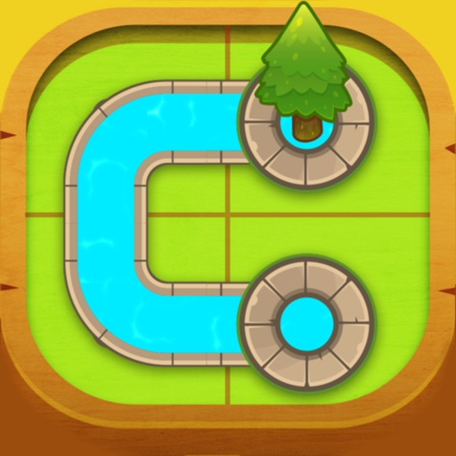 Water Connect - Trees Puzzle