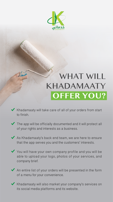 How to cancel & delete Khadamaaty Provider from iphone & ipad 2