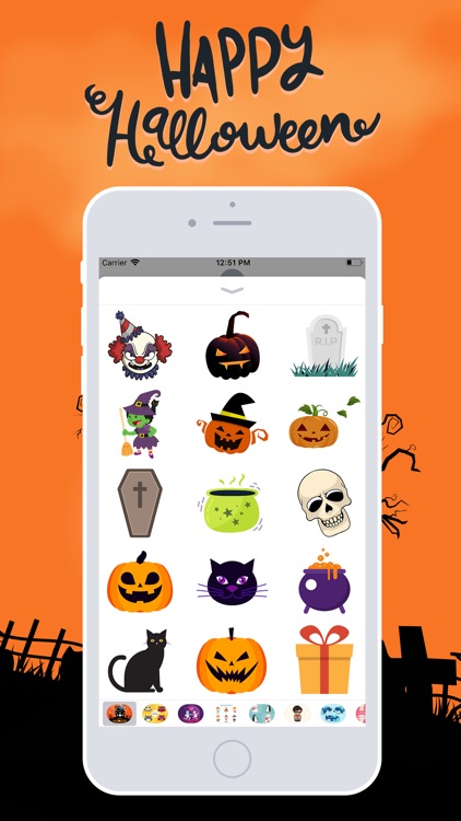 Halloween Sticker hd