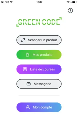 Game screenshot Green Code - Scan de produits mod apk