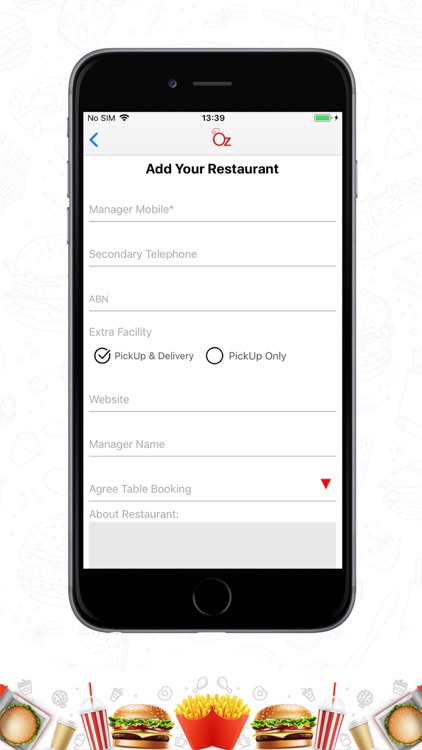 OzFoodHunter – Partner APP