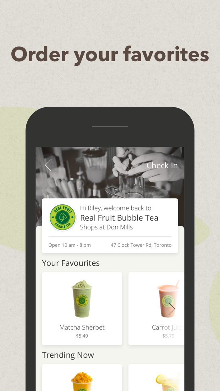 Real Fruit Bubble Tea