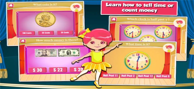 Ballerina Kids 2nd Grade Games(圖3)-速報App