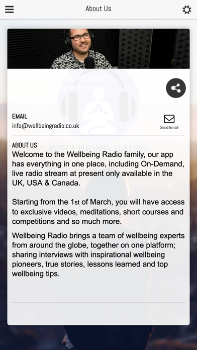 Wellbeing Radio screenshot 2