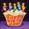 Happy Birthday GIF lets you send cute and beautiful gif animations cake to your friends, family members and loved ones