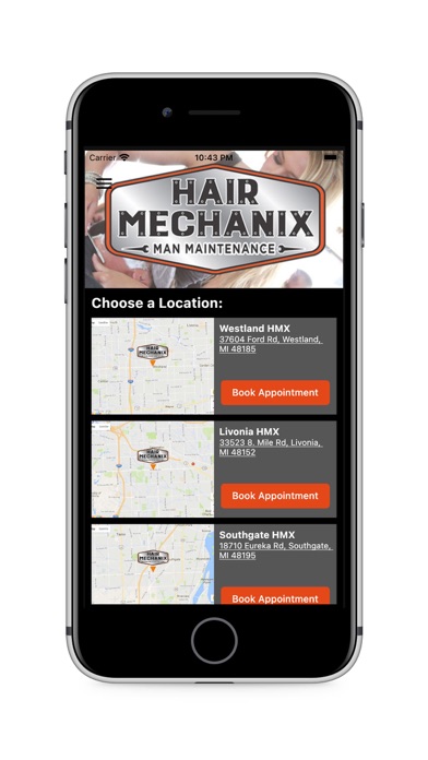 How to cancel & delete Hair Mechanix Detroit's Best Barbershop from iphone & ipad 1