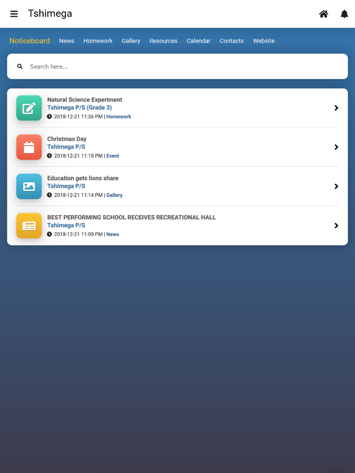 Tshimega Communicator