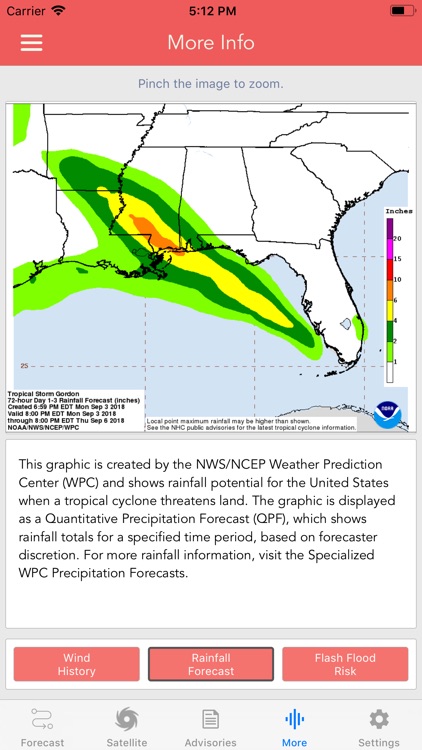 National Hurricane Center Data screenshot-8