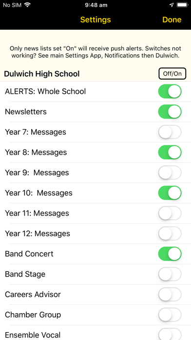 How to cancel & delete Dulwich High School from iphone & ipad 3