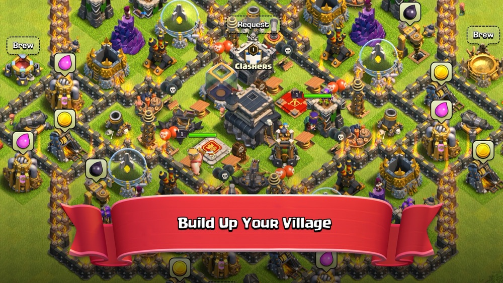Clash of Clans App for iPhone Free Download Clash of Clans for iPad