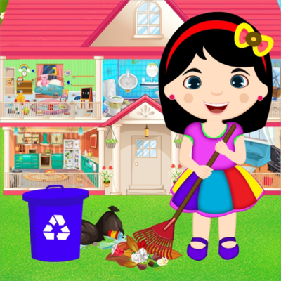 Baby Girl Home Cleaning