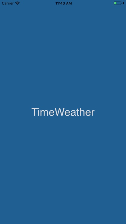 TimeWeather