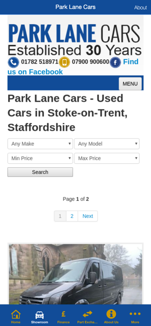 Park Lane Cars App(圖2)-速報App