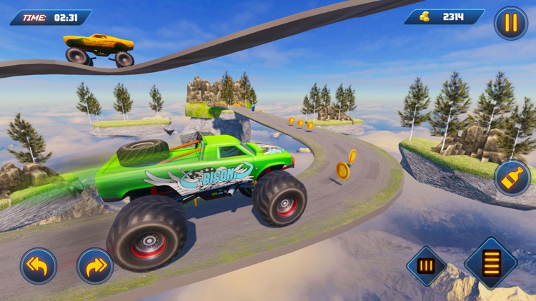 Mountain Climb 3D Car Stunts