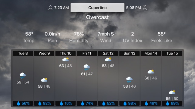 MWeather TV - Weather Forecast(圖1)-速報App