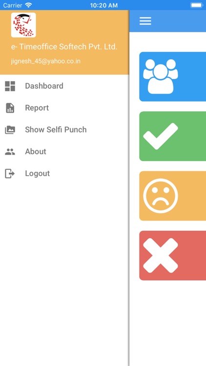 e-Time Office Attendance App