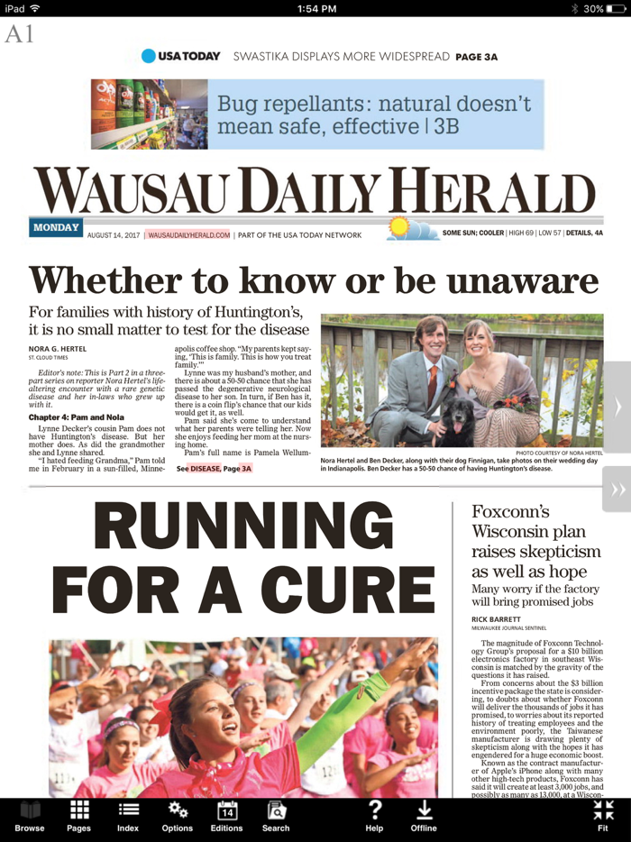 Wausau Daily Herald eEdition