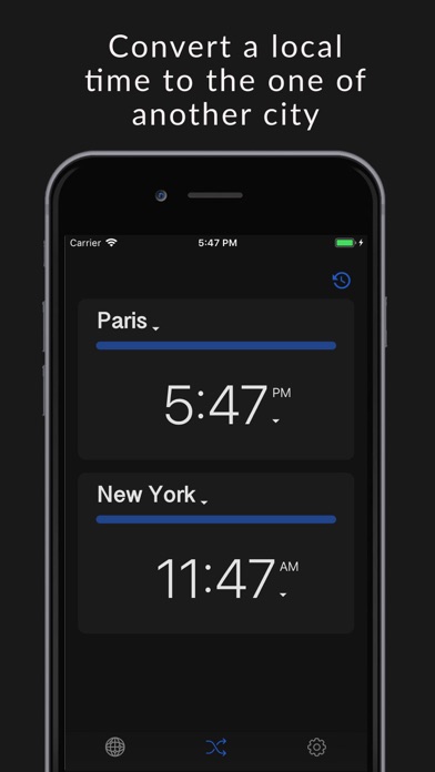 World Time Clocks screenshot 2