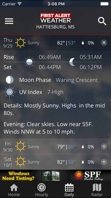 Wdam 7 First Alert Weather review screenshots